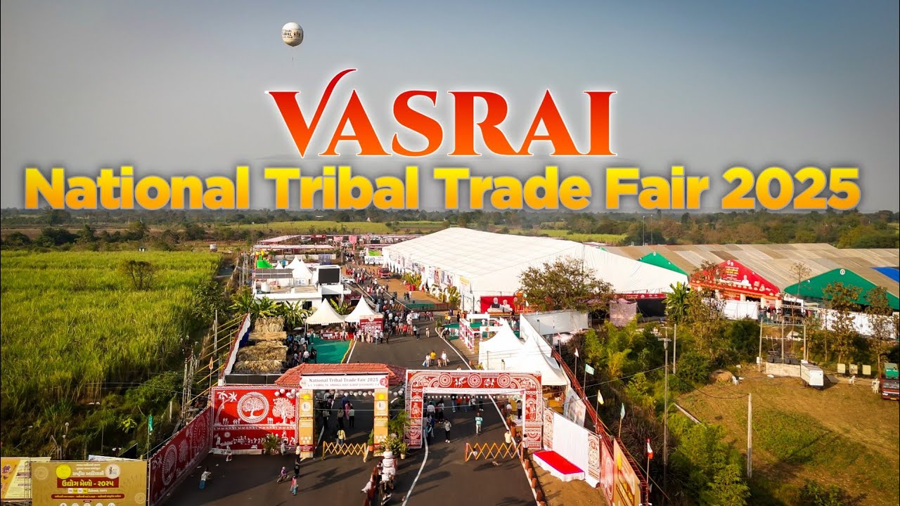 National Trible trade fair Vasrai 2025-2026 | Adivasi Melo | India’s Biggest Tribal Trade Fair