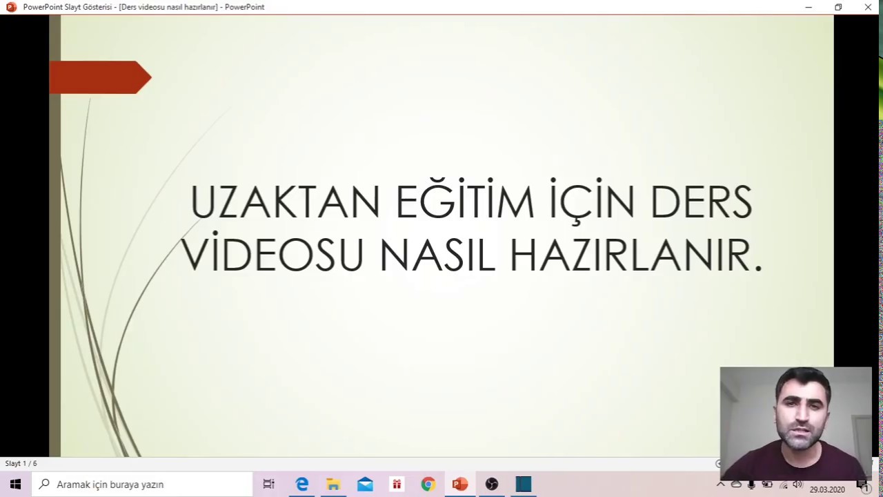 Uzaktan Eğitim İçin Ders Videosu Nasıl Hazırlanır?