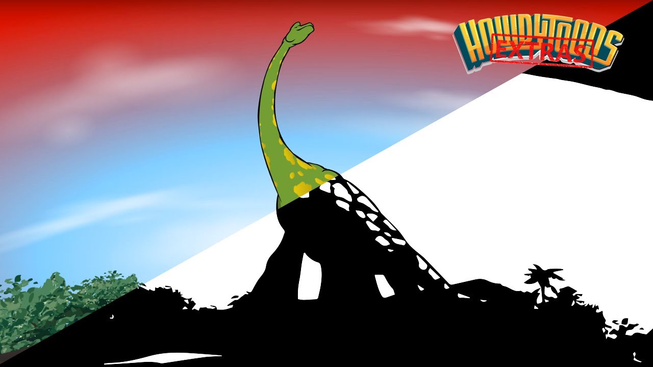 The making of Brachiosaurus - Dinosaur Songs from Dinostory by Howdytoons