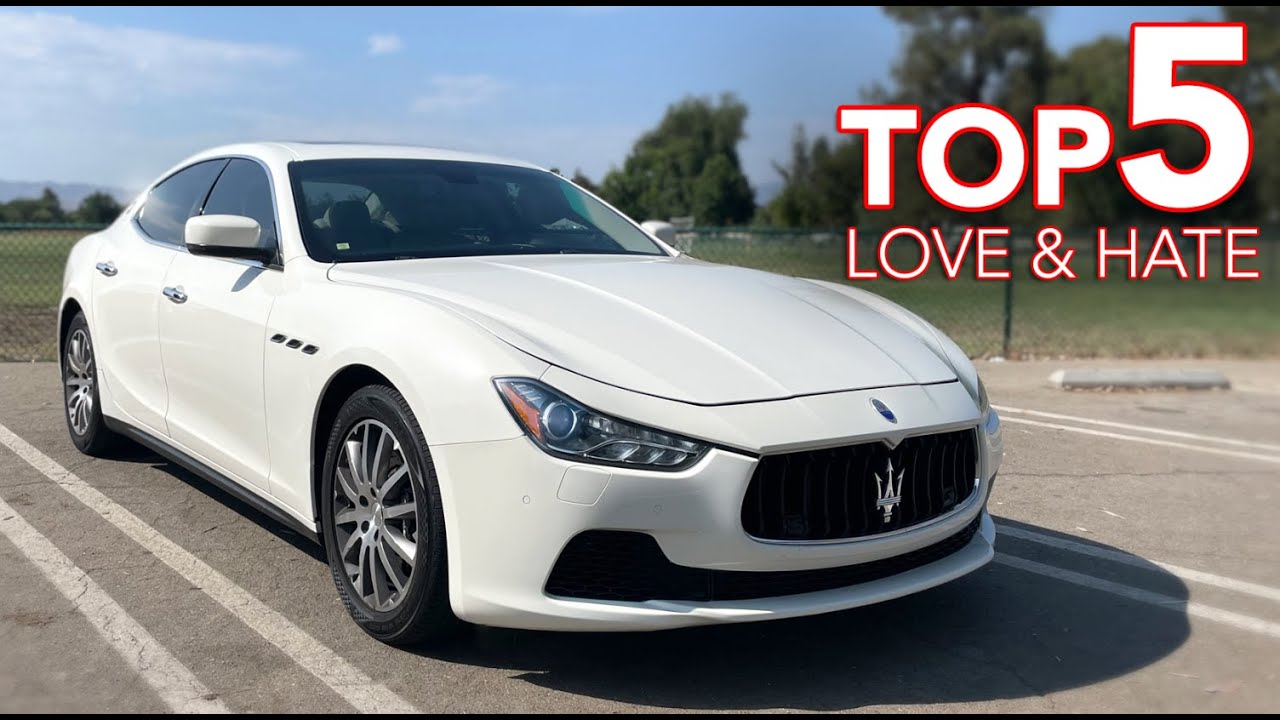 5 THINGS I LOVE & HATE ABOUT MY MASERATI GHIBLI - Watch This Before Buying One