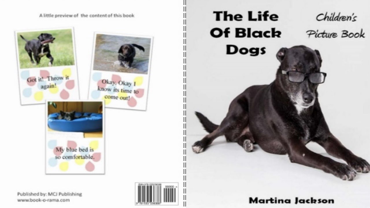 Createspace Publishing: The Life Of Black Dogs🐶 | Children's Picture Book | Book Reading