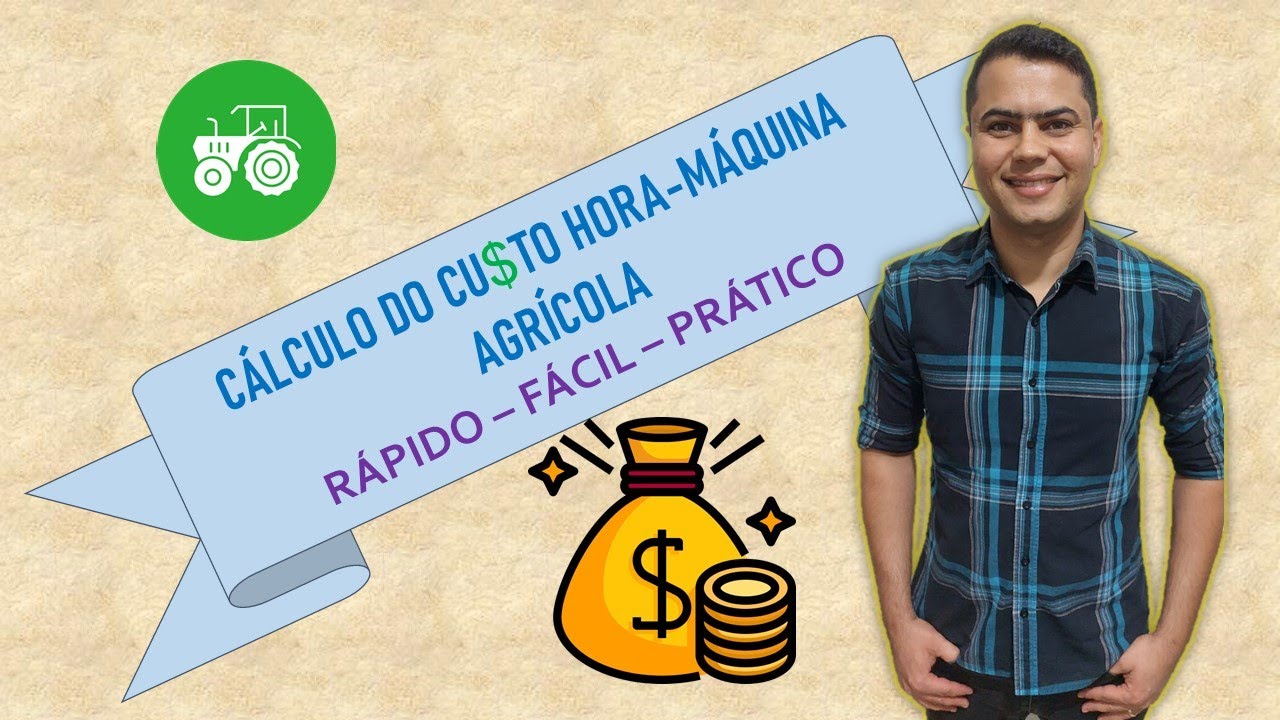 Custo Hora Máquina Agrícola - Link da Planilha na Descrição