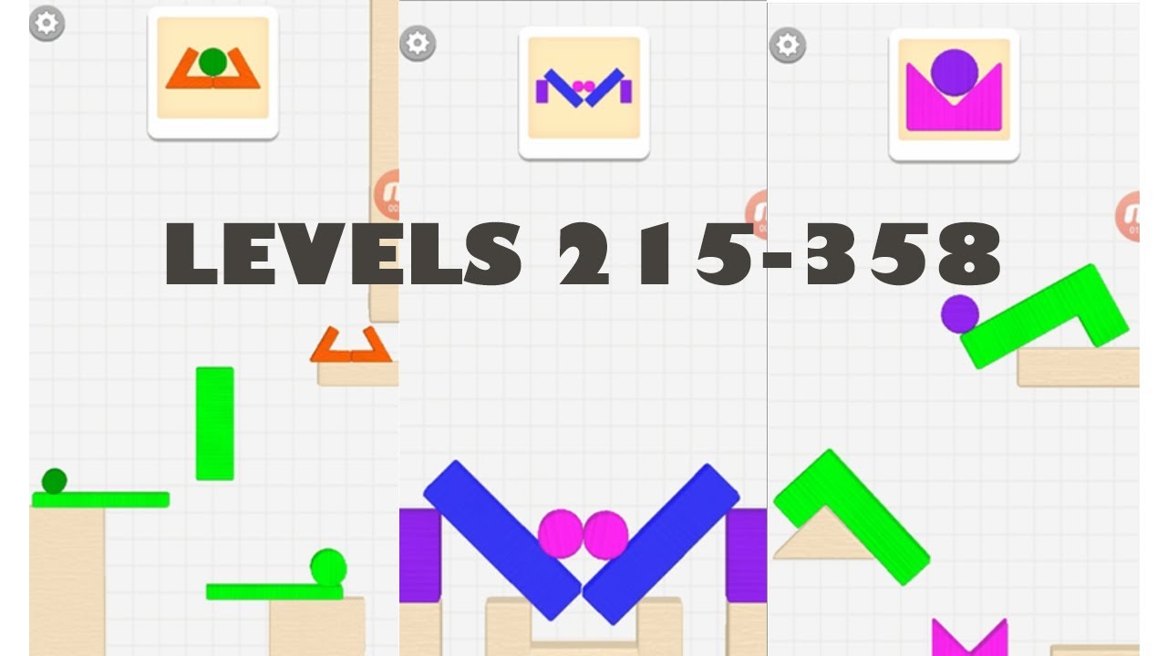 Color Block Builder Gameplay | Walktrough Levels 215-358 | ASMR GAME