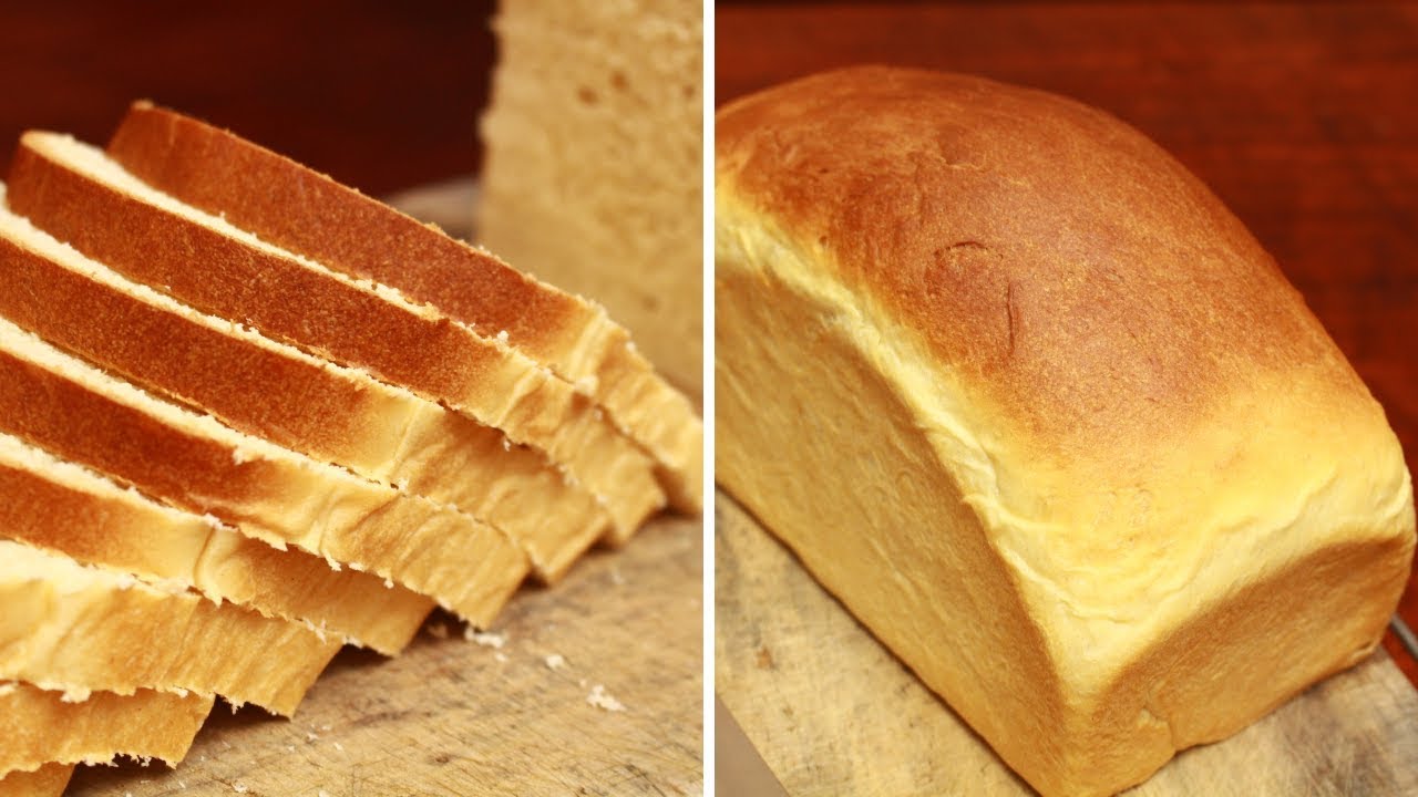 Homemade white bread