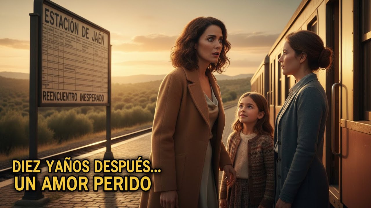 Una mujer rica renunció a su amante de diez años, solo para verla en la estación de tren con un niño