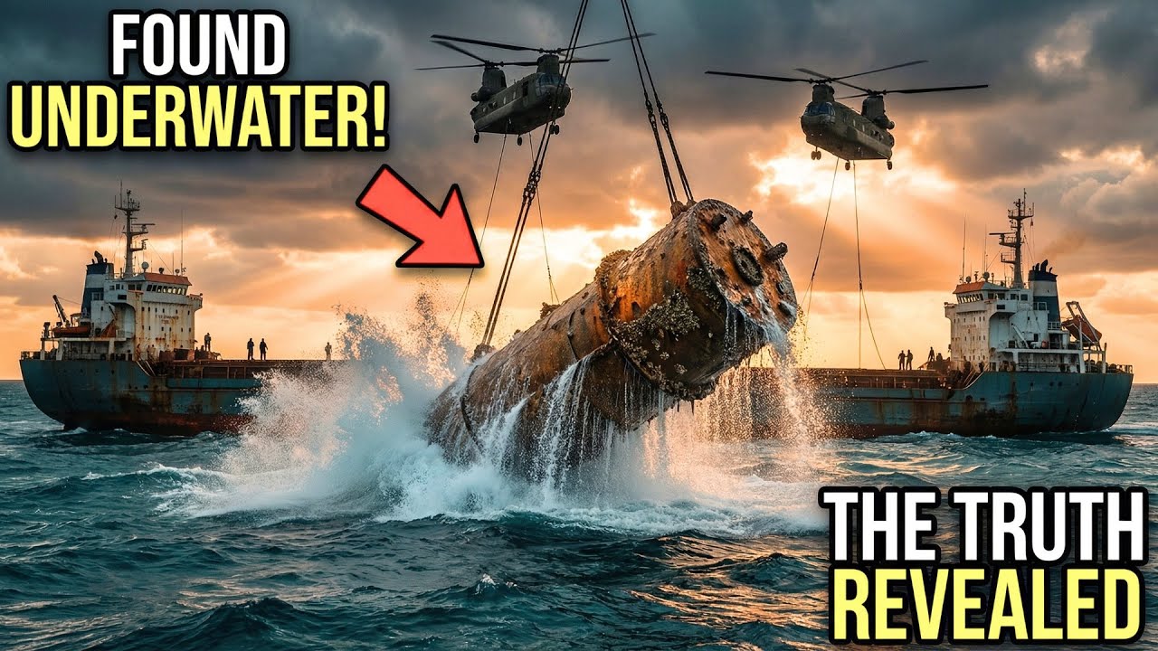 Divers Found a Giant Mysterious Cylinder Underwater — The Restoration Reveals the Truth