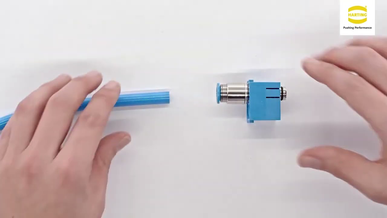 HARTING Han&reg; Pneumatic double module - Assembly instruction