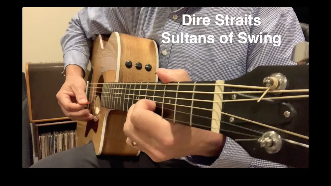 Dire Straits - Sultans of Swing - Guitar Instrumental - Acoustic Guitar Classic Rock Cover Song