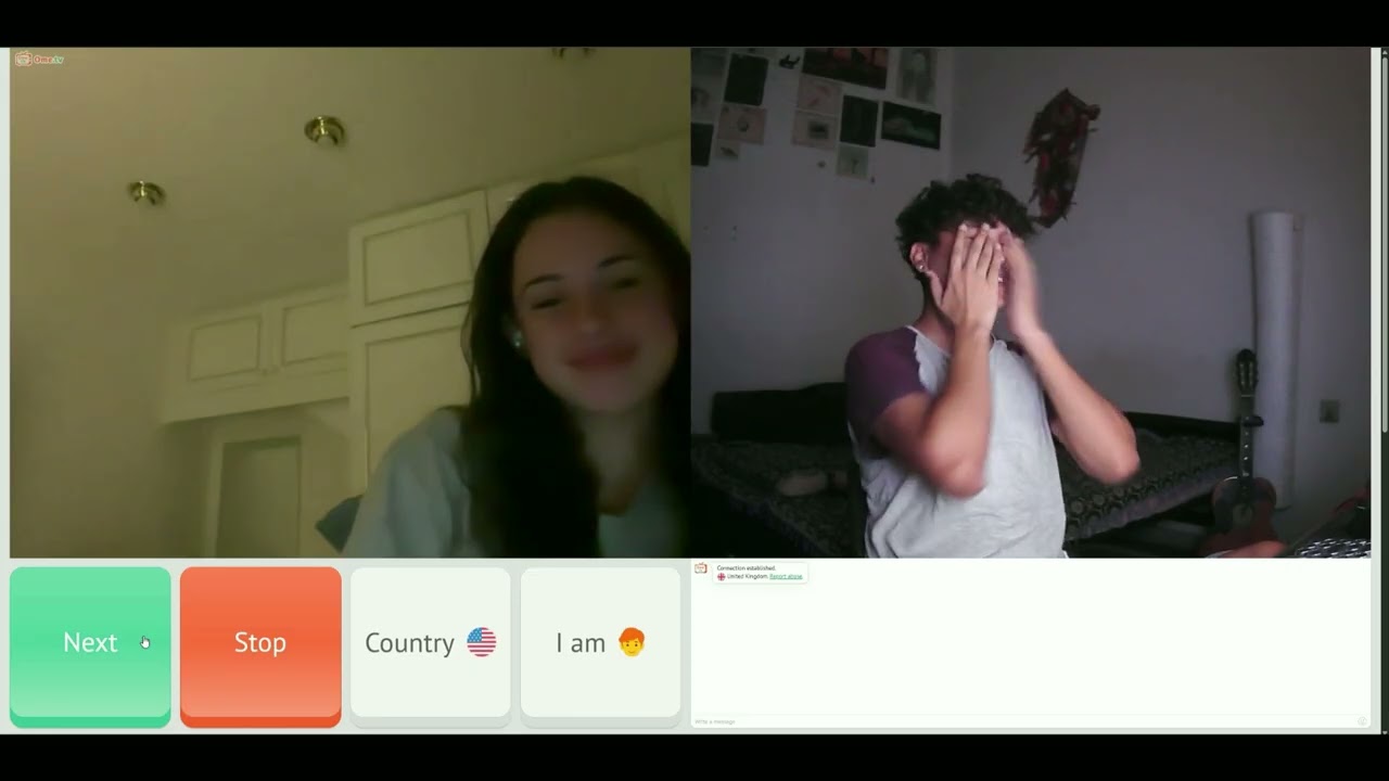 jewish girl and muslim boy | Omegle | talking to strangers