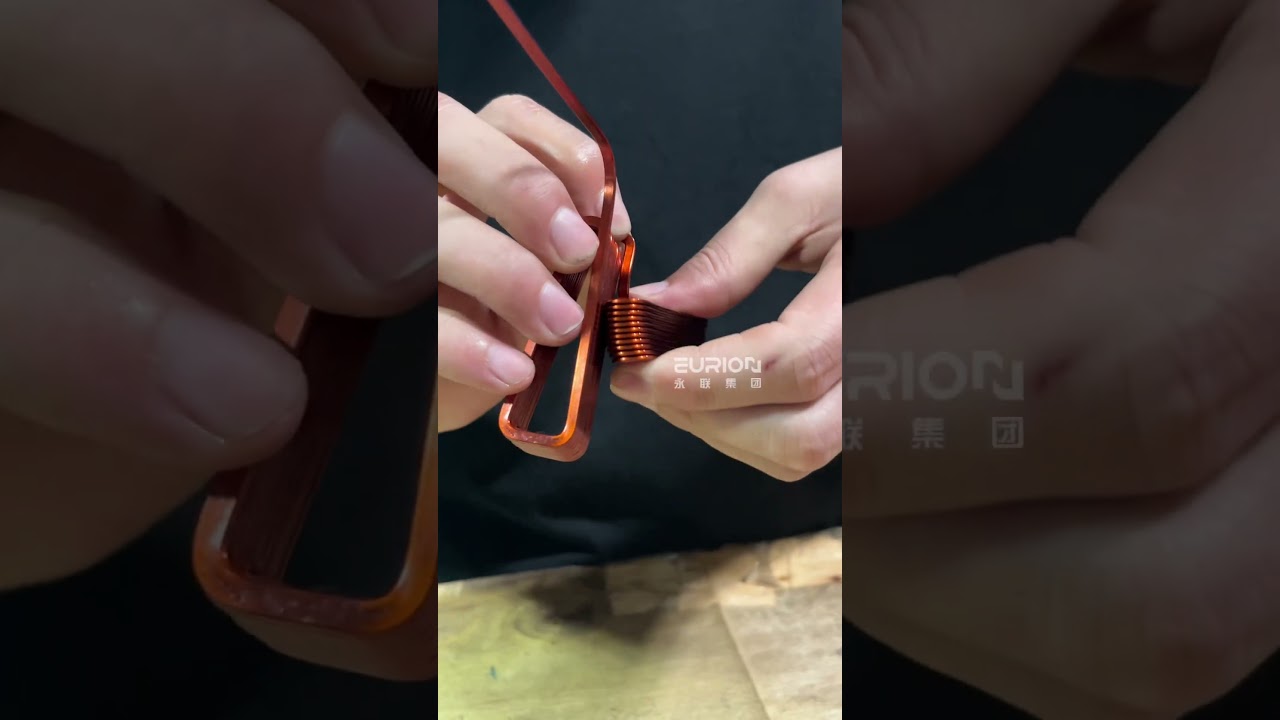 Axial Flux Motor Coil Winding | Flat Wire Stator Coil for Hub Motor, EV & Drone Motors coils Winder.