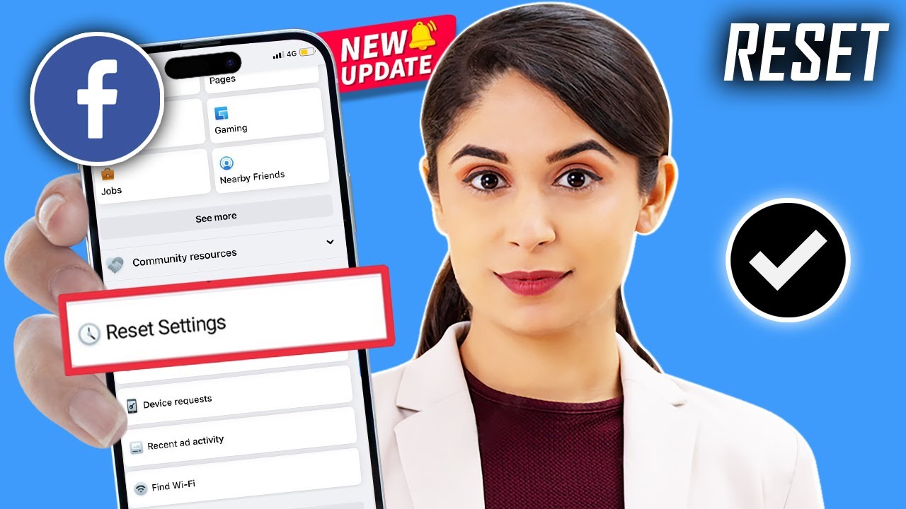 How to Reset Facebook default setting 2025 | Full Guide