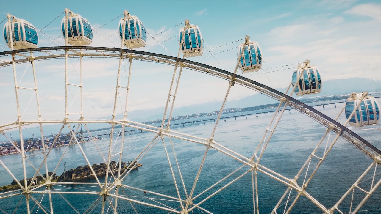 Ferris wheel - RIO STAR, Roda Gigante Rio de Janeiro  - DJI Mini 2 Cinematic 4K video
