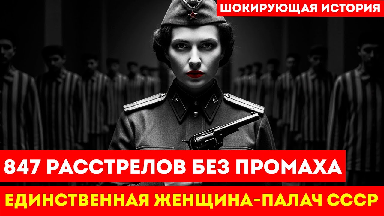 Её КАБЛУКИ означали КОНЕЦ: единственная женщина, исполнявшая приговоры в СССР