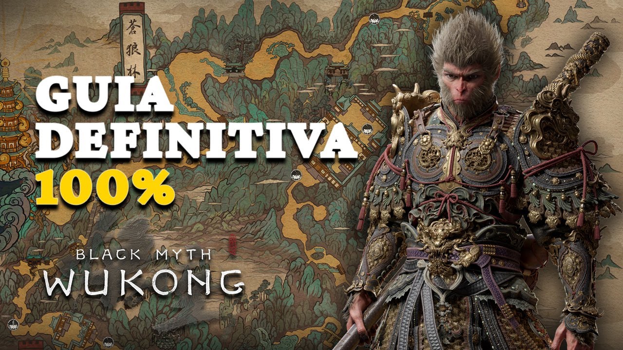 CAPITULO 1 BLACK MYTH WUKONG 100% ✅ MAPA, SECRETOS Y JEFES