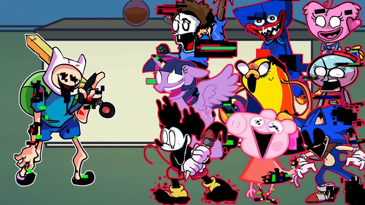 FNF - Quiet Song But All Pibby Characters Sings It 🎤 (Every Turn a Different Character Sings)