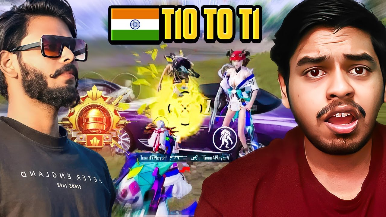 KingAnBru *РЕАКЦИЯ* T10 на T1 ЛУФФИ?? ФИНАЛЬНЫЙ КРУГ 1 на 4 LuFFyyGODx ЛУЧШИЕ МОМЕНТЫ В PUBG Mobile