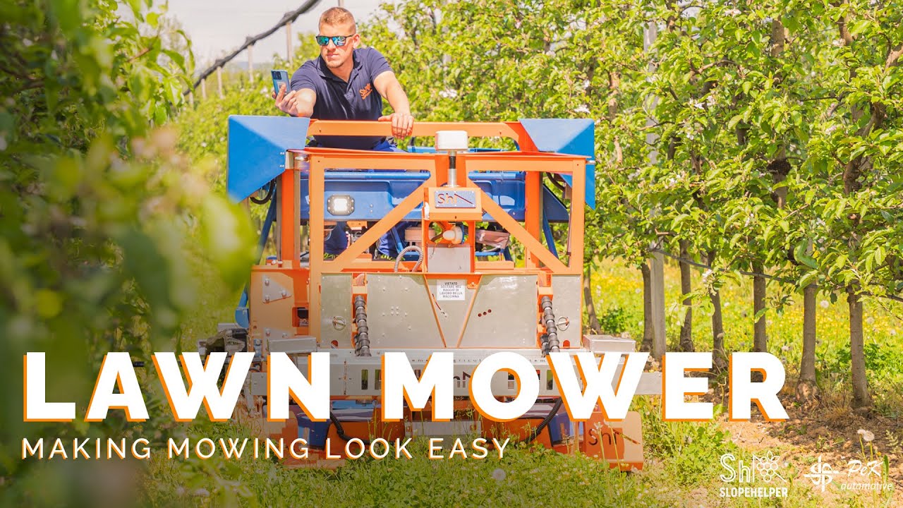 Autonomous Lawn Mower: Perfecting Vineyard Floor Management with Smart Technology!