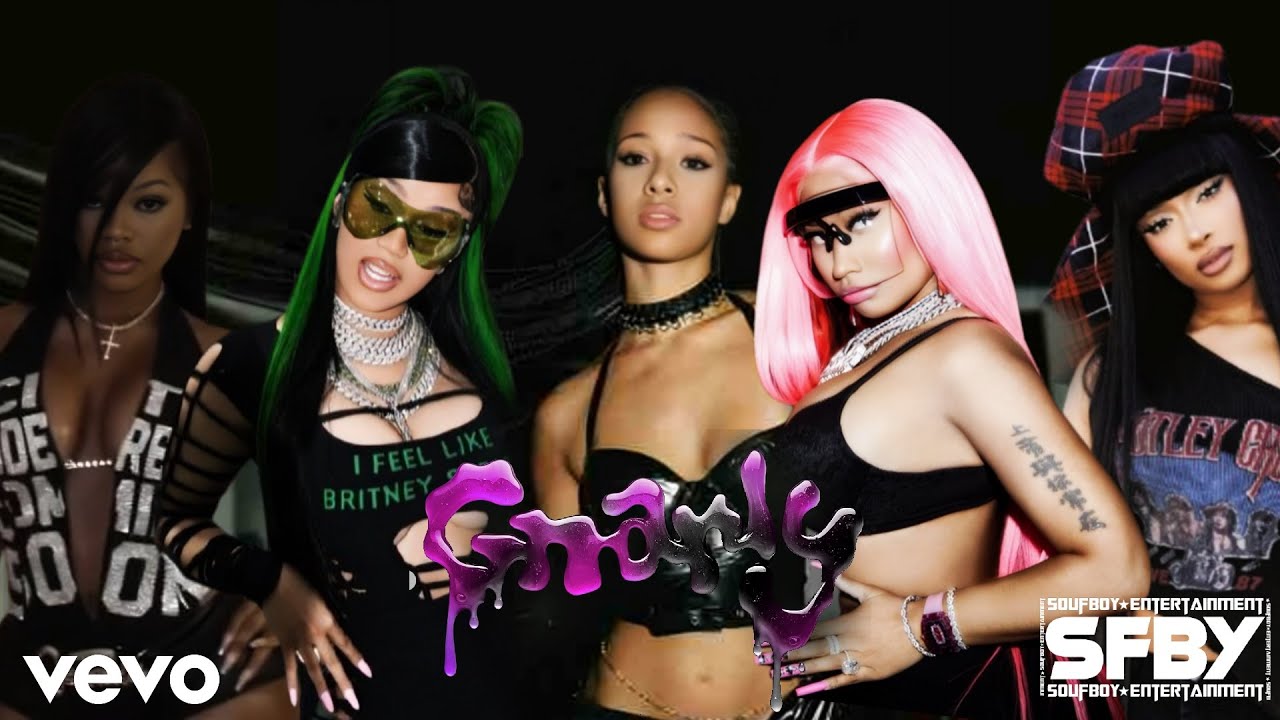 KATSEYE (캣츠아이) & Nicki Minaj - GNARLY [feat. Cardi B, Megan Thee Stallion, Ice Spice & JT ]