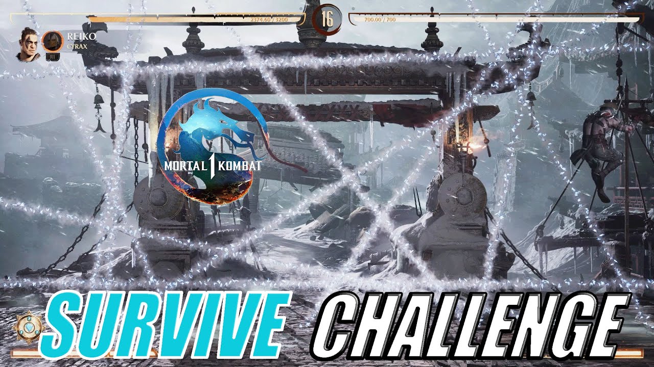 SURVIVE CHALLENGE Frozen Ice Chains - Rampart Season 3 | Mortal Kombat 1 Invasions