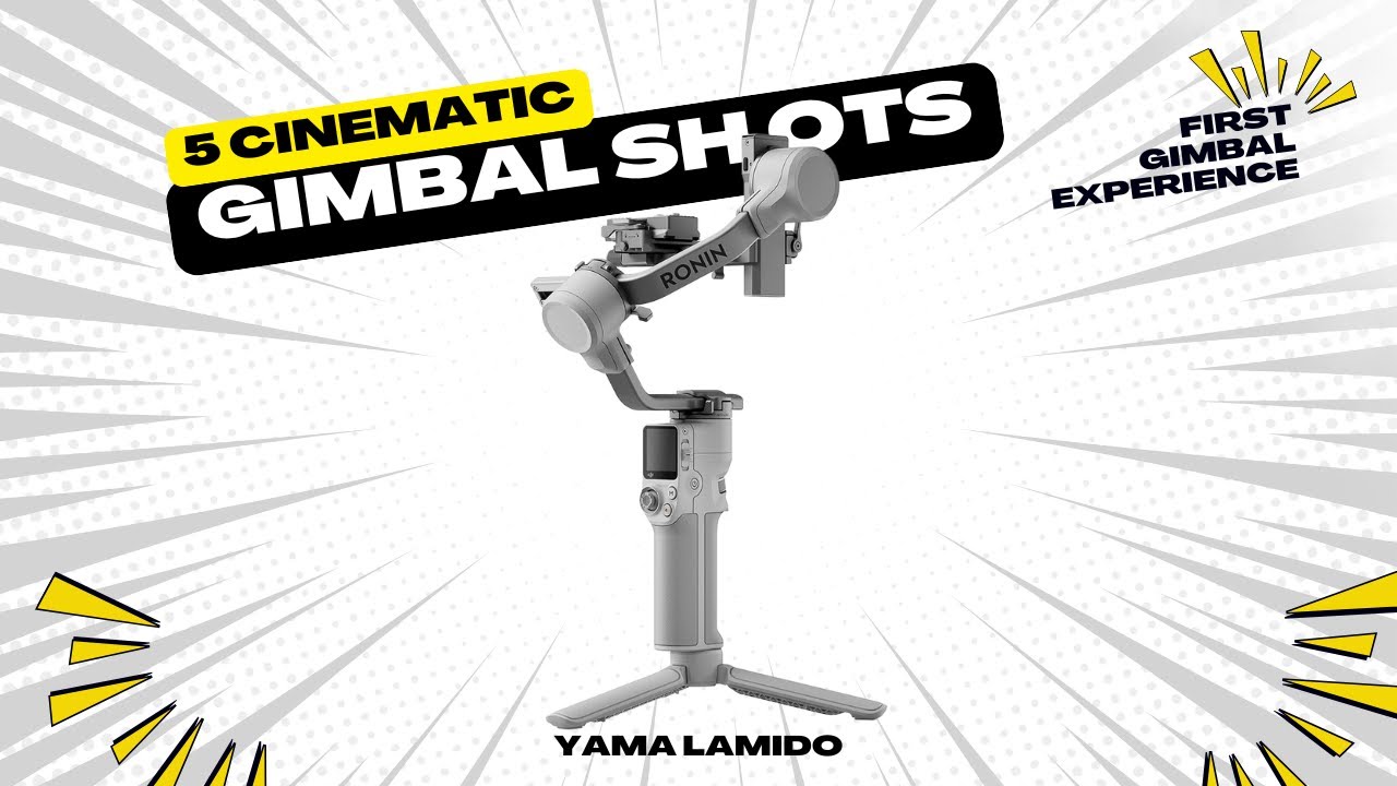5 CINEMATIC Gimbal Shots for Beginners | DJI RS4 Mini Tutorial (Smooth Footage Made Easy)