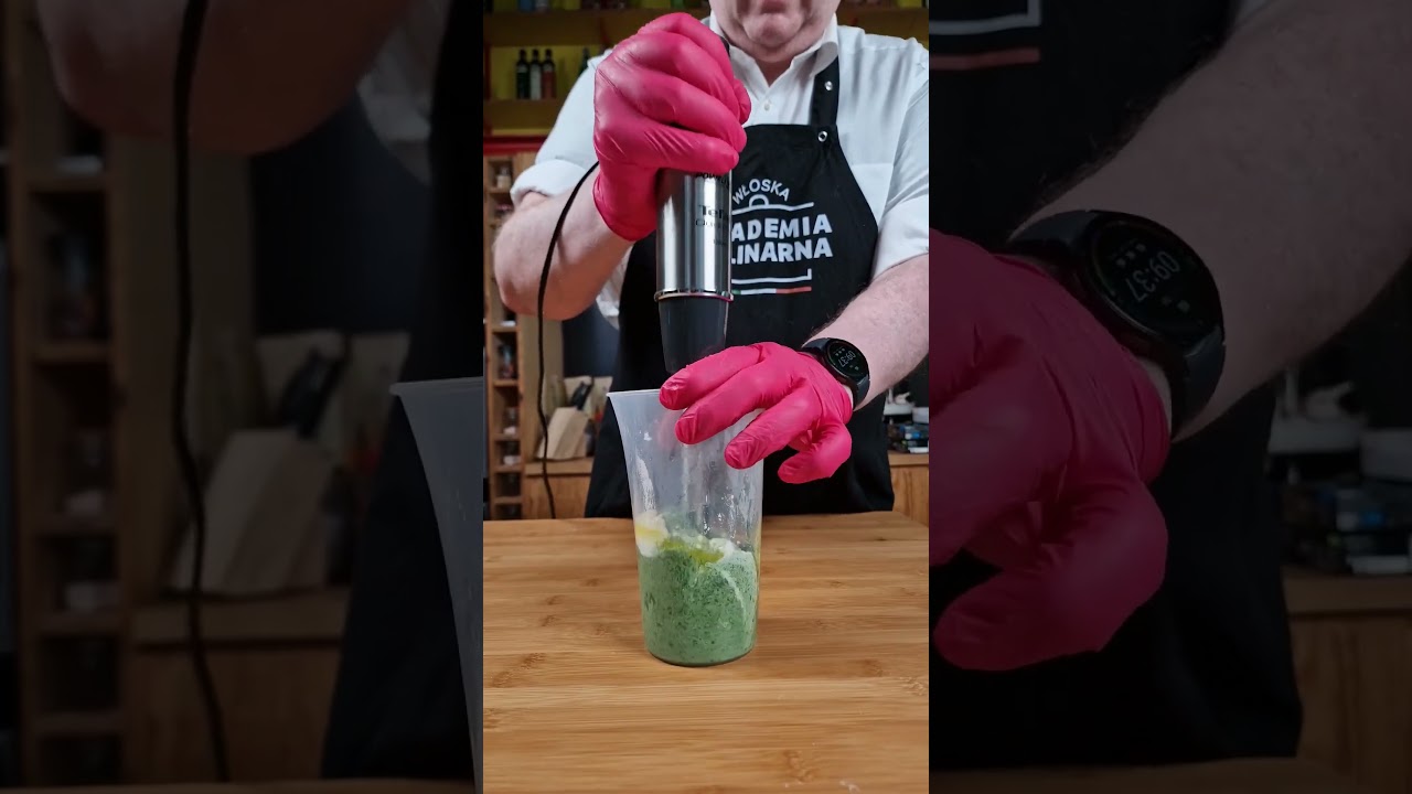 Makaron ze szpinakiem i ricottą