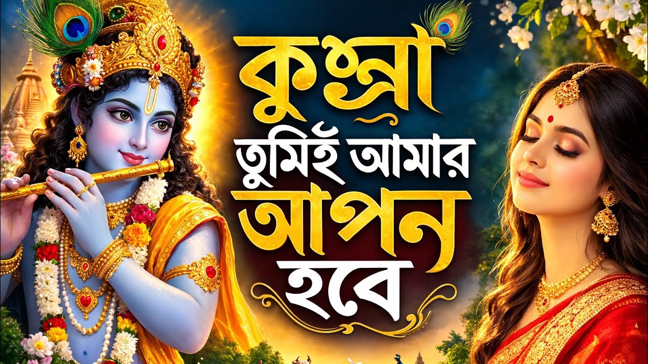 কৃষ্ণ তুমি আমার আপন হবে || Bengali Krishna song || Sangeet Bengal 