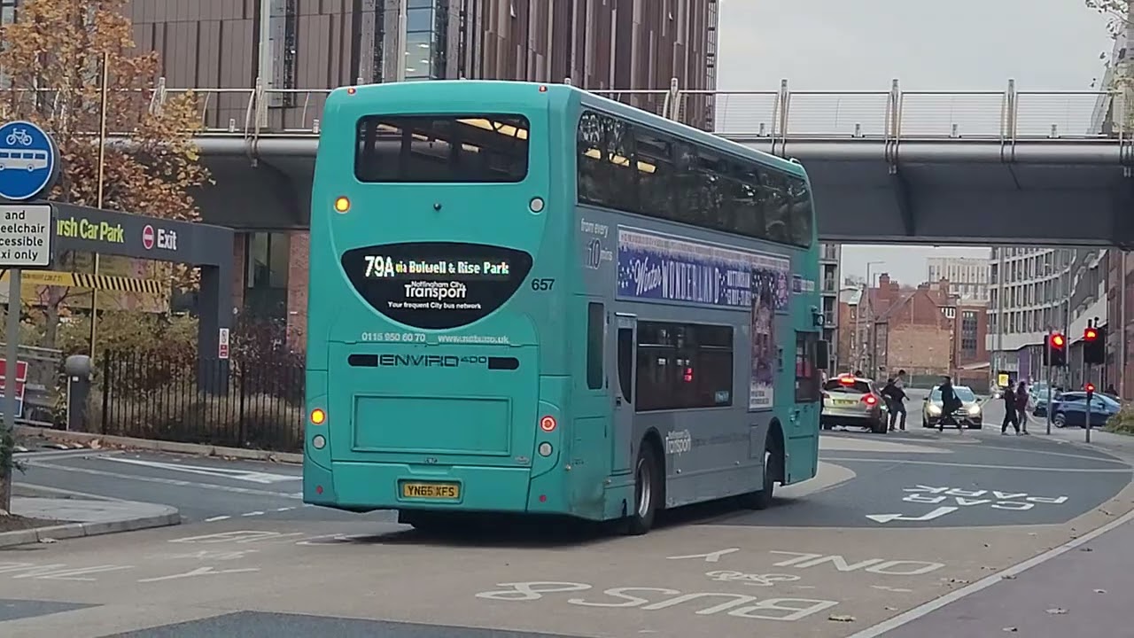 Buses At BROADMARSH BUS STATION. NOTTINGHAM