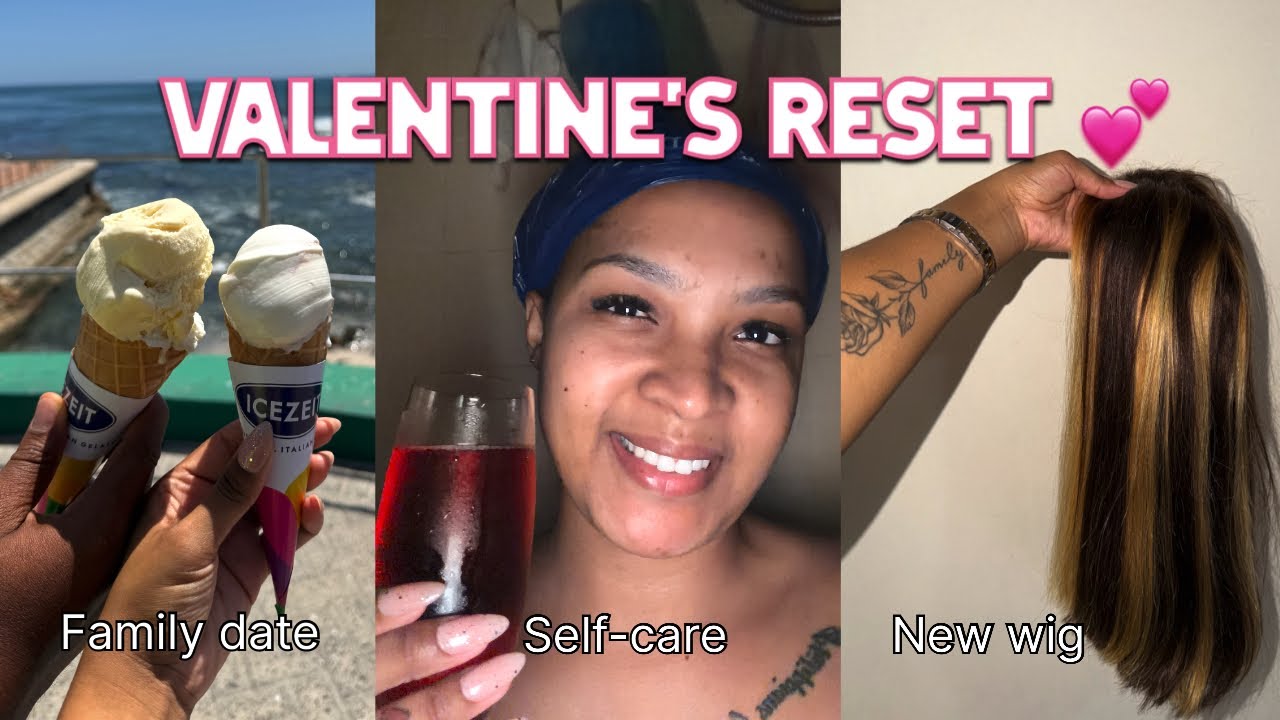 Valentine’s Day Vlog 💌 Family Date, Wig Unboxing & My Self-Care Reset