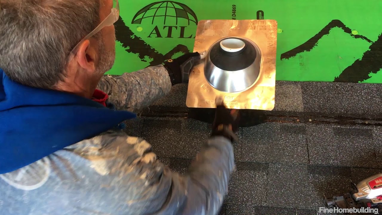 Back Up Your Vent Pipe Flashing