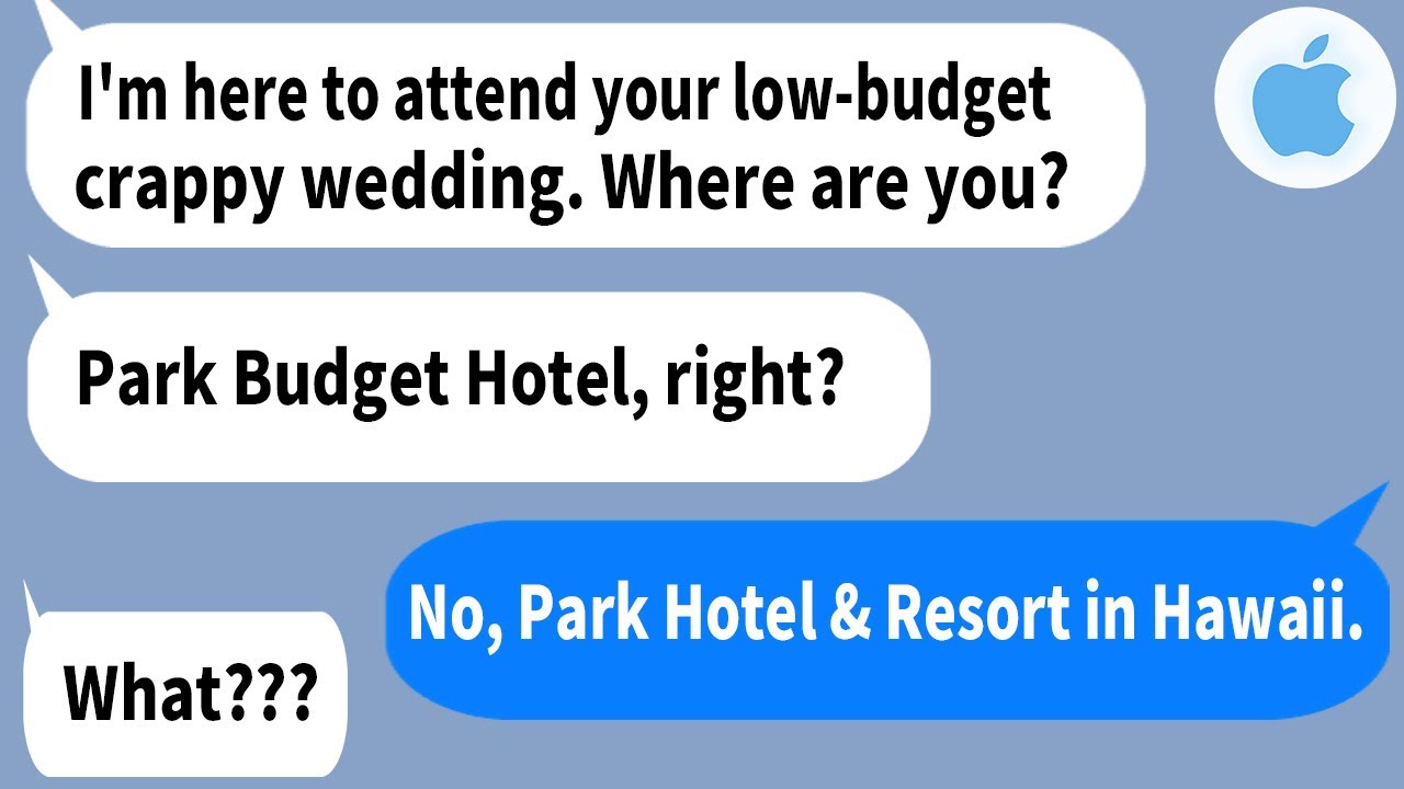 【Apple】 Моя сестра хотела похвастаться... Она назначила свою свадьбу на тот же день, что и моя!!