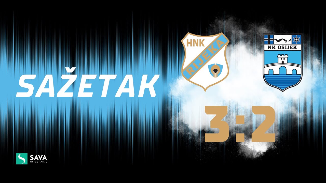 Rijeka - Osijek 3:2, polufinale Kupa Hrvatske (2021./2022.)