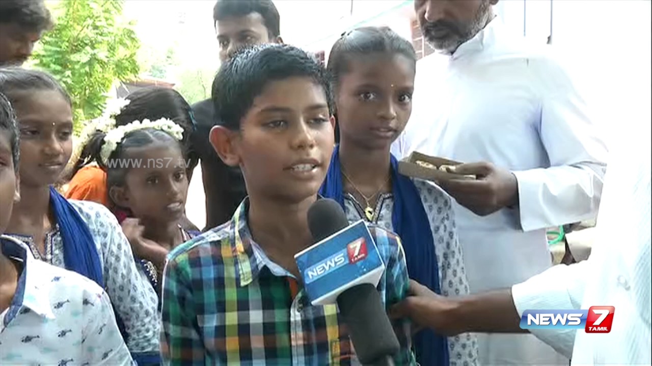 Diwali being celebrated in style at Tirunelveli orphanage | News7 Tamil