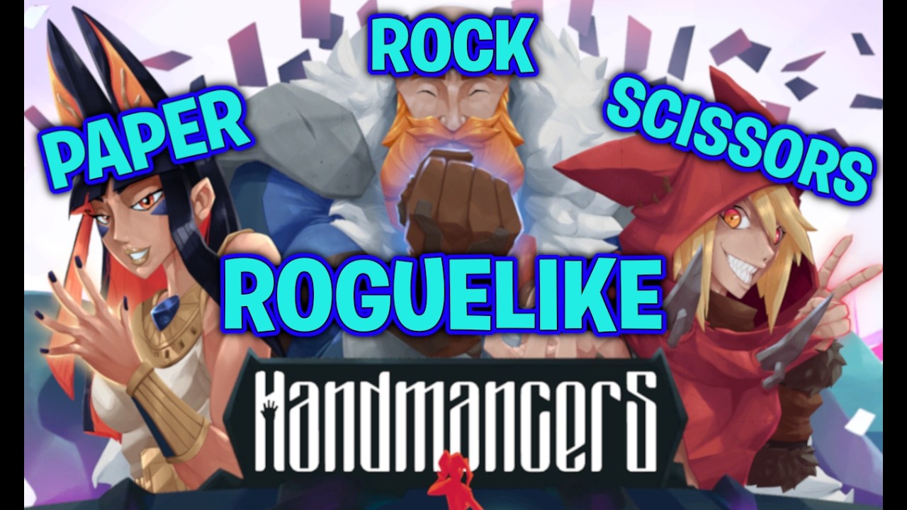 This Rock Paper Scissors Roguelike Is AMAZING Let's Play Handmancers