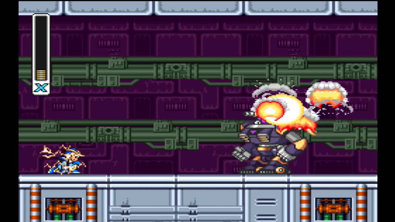 Mega Man X - Sigma Palace Stage 1