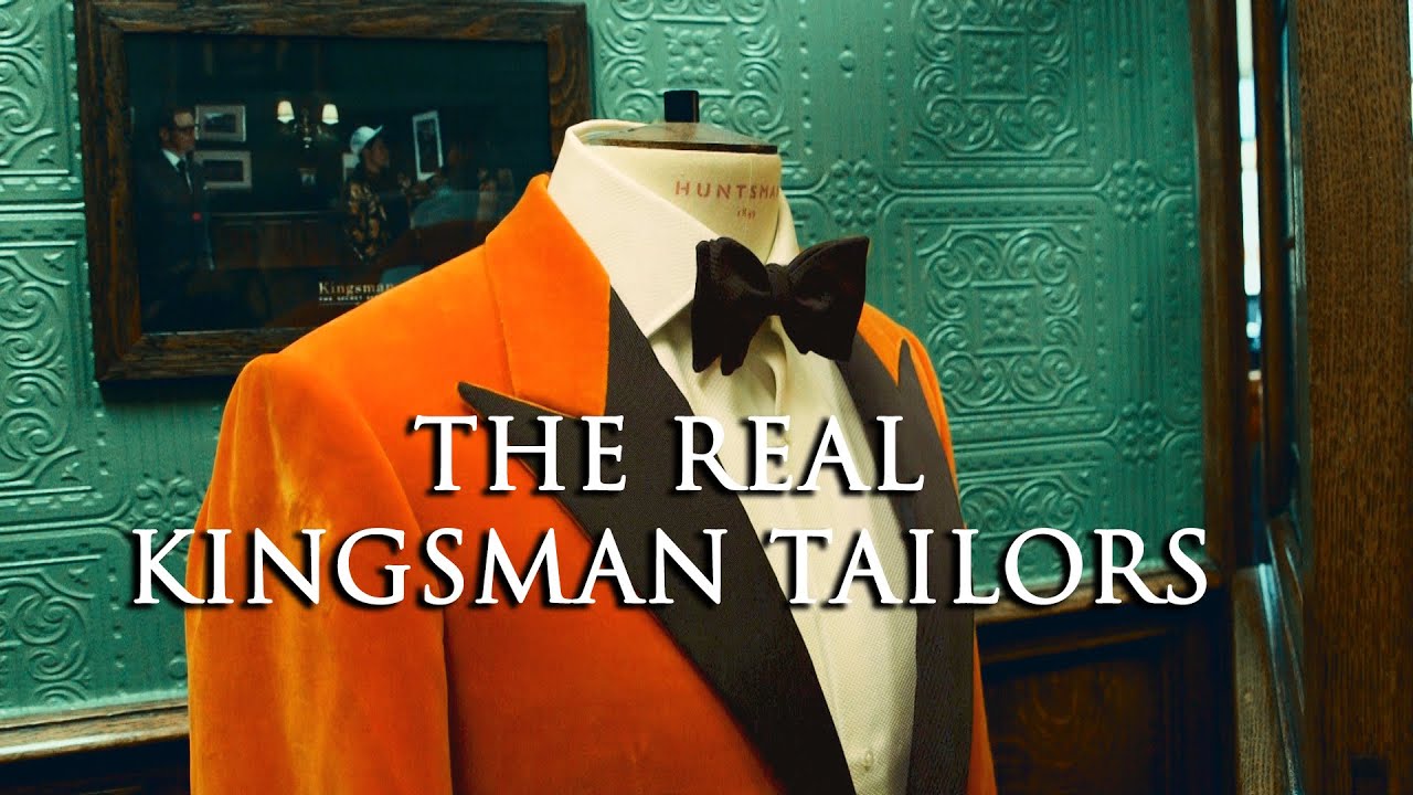 Настоящие портные Kingsman 🤵: Huntsman Savile Row | Кирби Эллисон