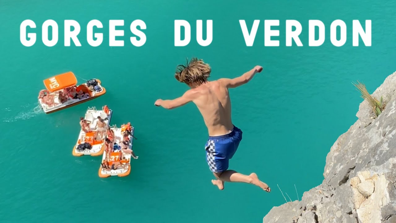 On saute de 20 MÈTRES dans les Gorges du Verdon!! [Ghetto tour eps1]