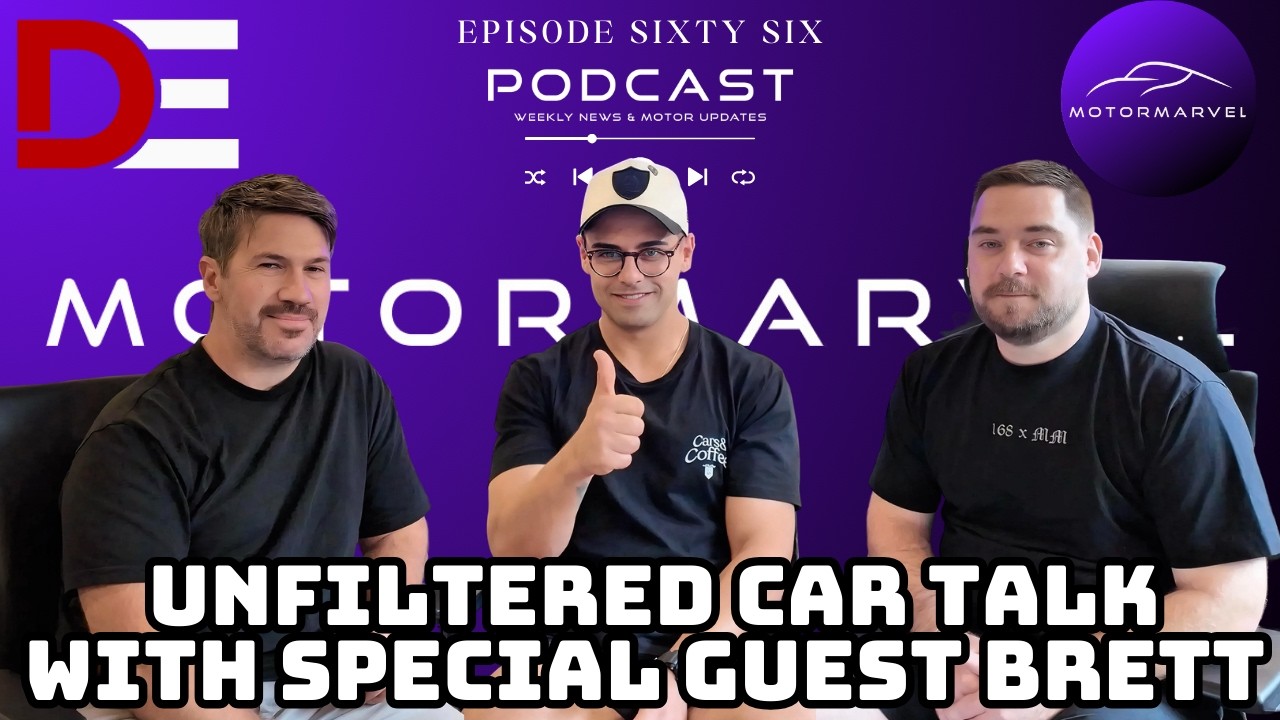 Unfiltered Car Talk with SPECIAL GUEST Brett from Driving Enthusiasts | Episode 66