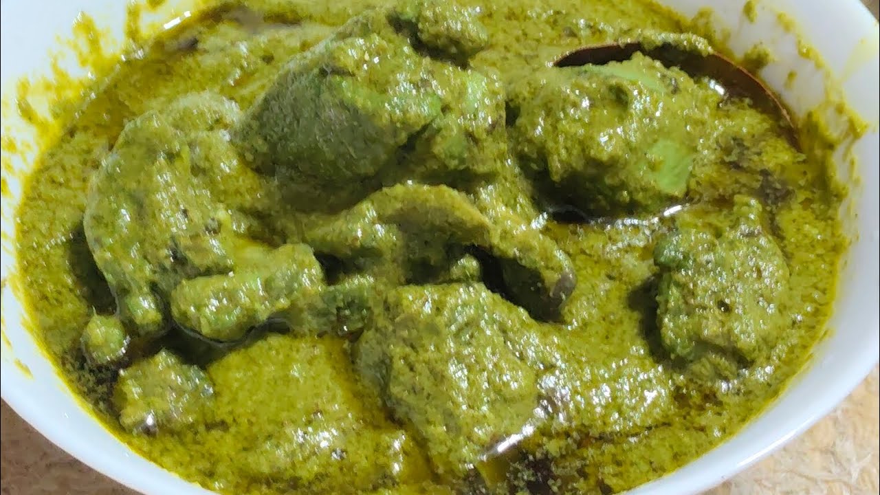 Chicken hariyali recipe restaurant dhaba style me  tasty  Green chicken  recipe