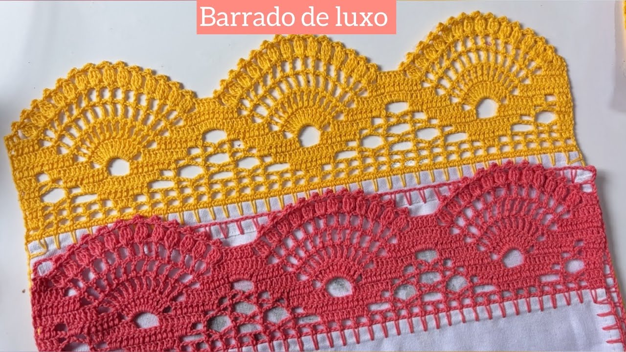 #3Barrado de luxo#barradofacil#crochet #crocheting#crossfit 