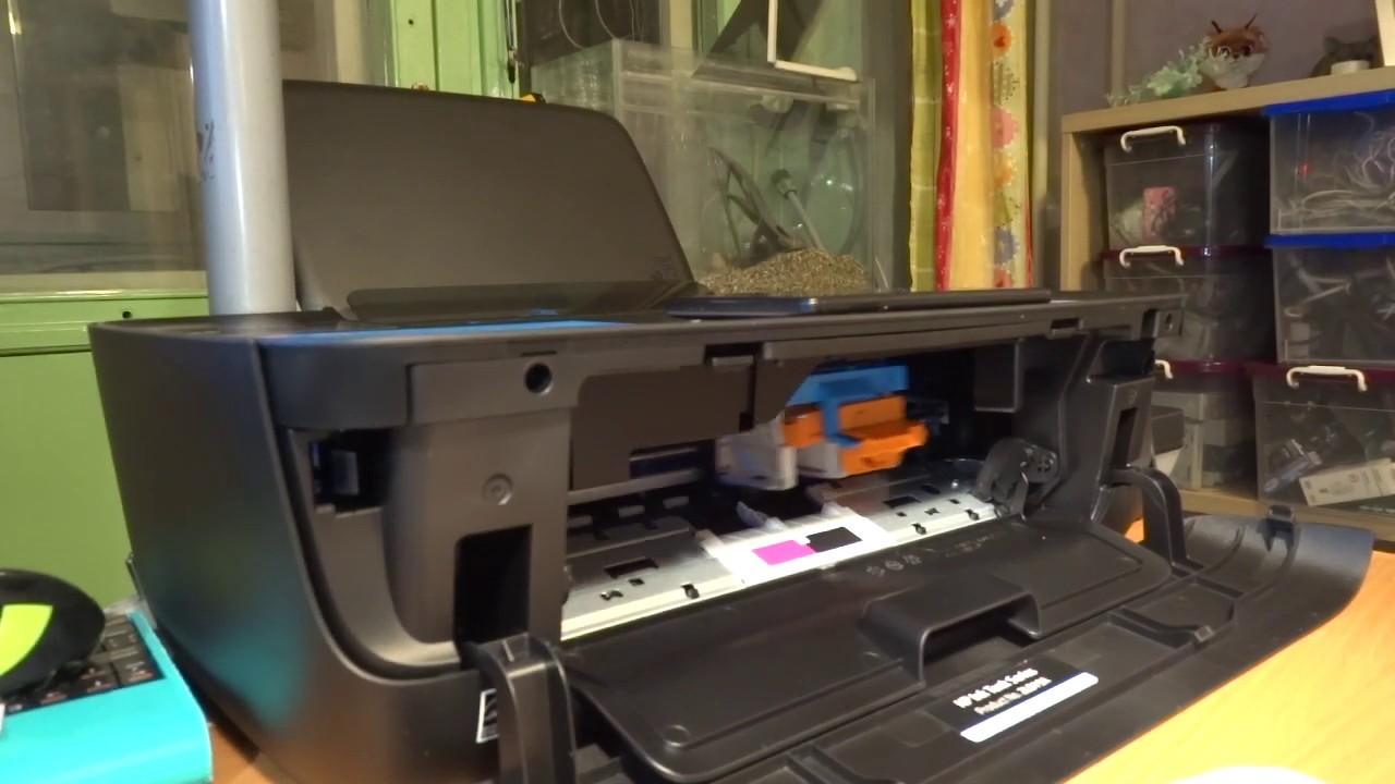 HP Ink Tank 115 printing head install