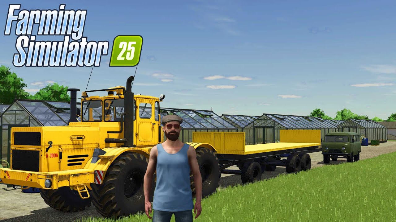 FS 25. ПЕРВЫЕ ПРОДАЖИ УРОЖАЯ С ТЕПЛИЦ. КОЛХОЗ  ЖУРАВЛЁВО. МЫ МИЛЛИОНЕРЫ.