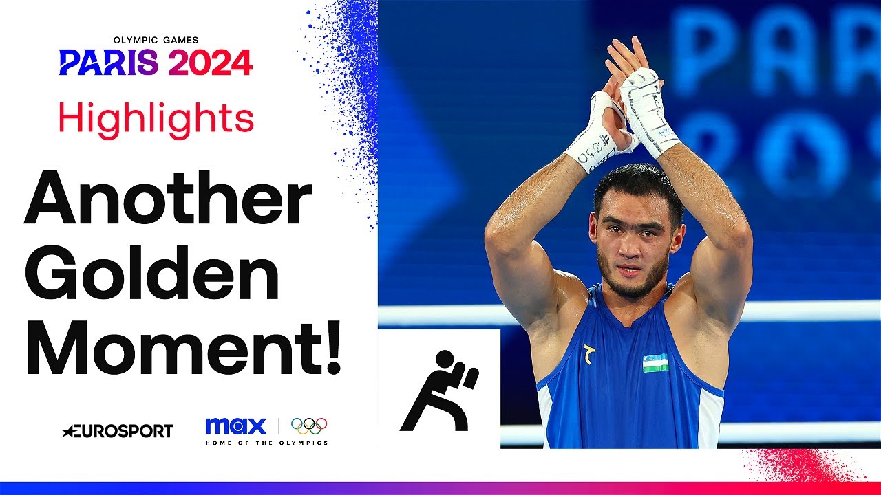 Lazizbek Mullojonov clinches another boxing gold for Uzbekistan 🇺🇿 | #Paris2024 #Olympics