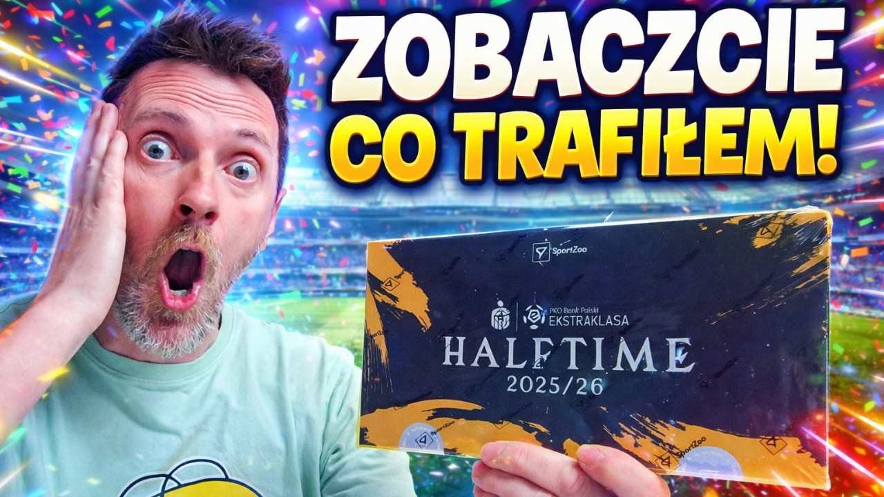 HIT! I'M OPENING AN EXCLUSIVE HALFTIME EKSTRAKLASA 2025/26 BOX FROM SPORTZOO - SEE WHAT'S IN!
