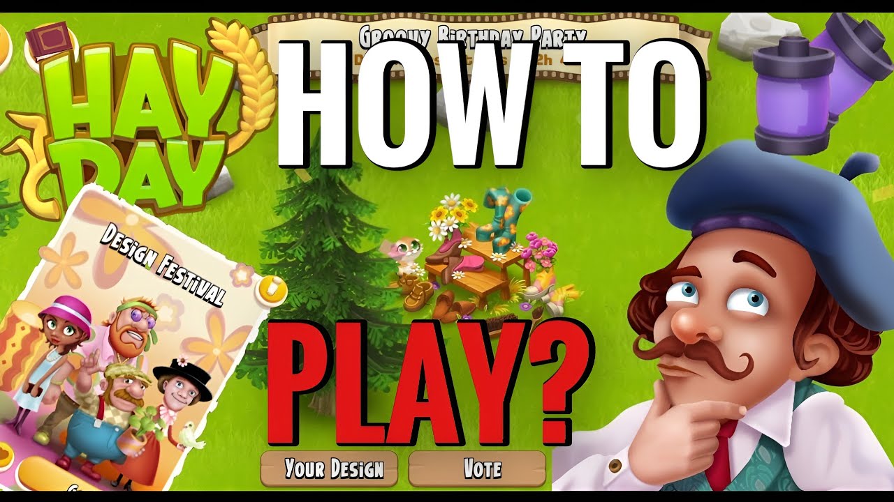 Hay Day Design Festival: Groovy Birthday Party (Guide)