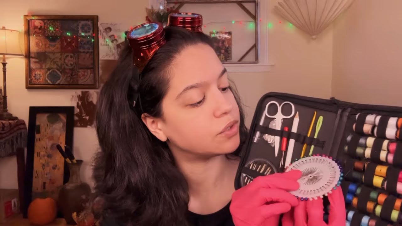 ASMR~ Sewing Your Face