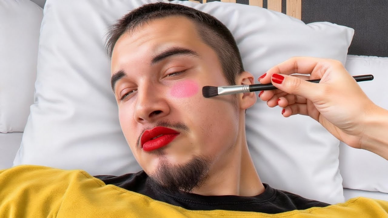 ŠMINKAM SVOG DEČKA..