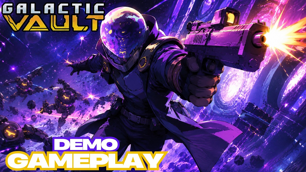 Galactic Vault | Demo Impressions | Action Roguelike FPS