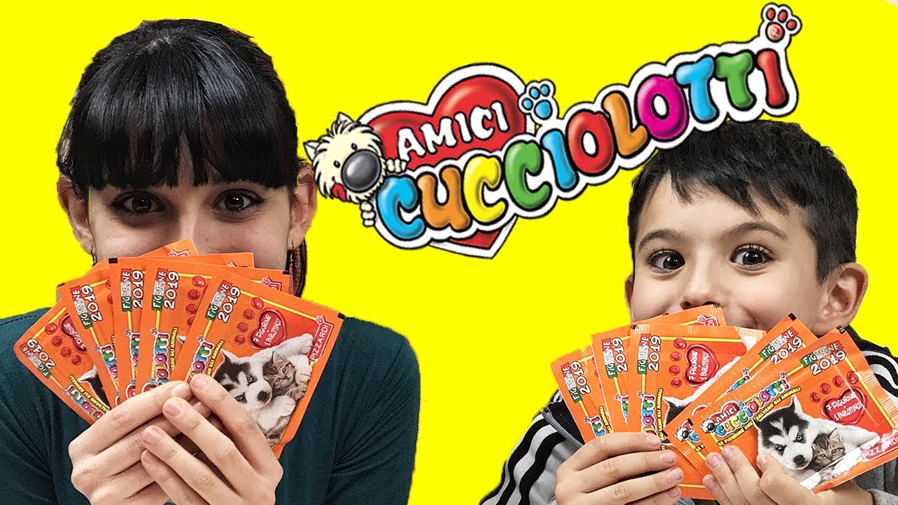 Apriamo 10 bustine di AMICI CUCCIOLOTTI!!