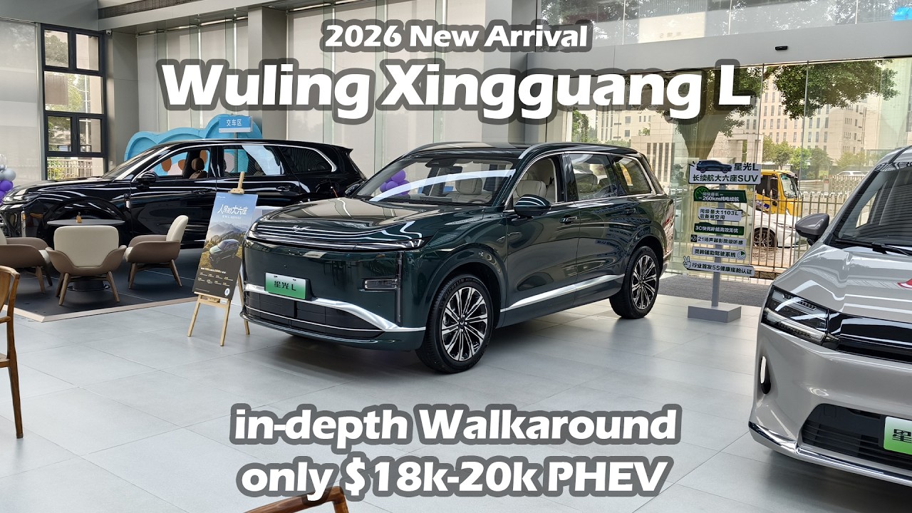 2026 New Arrival Wuling Xingguang L PHEV 6-Seater SUV in-depth Walkaround - Big Bear Test Car