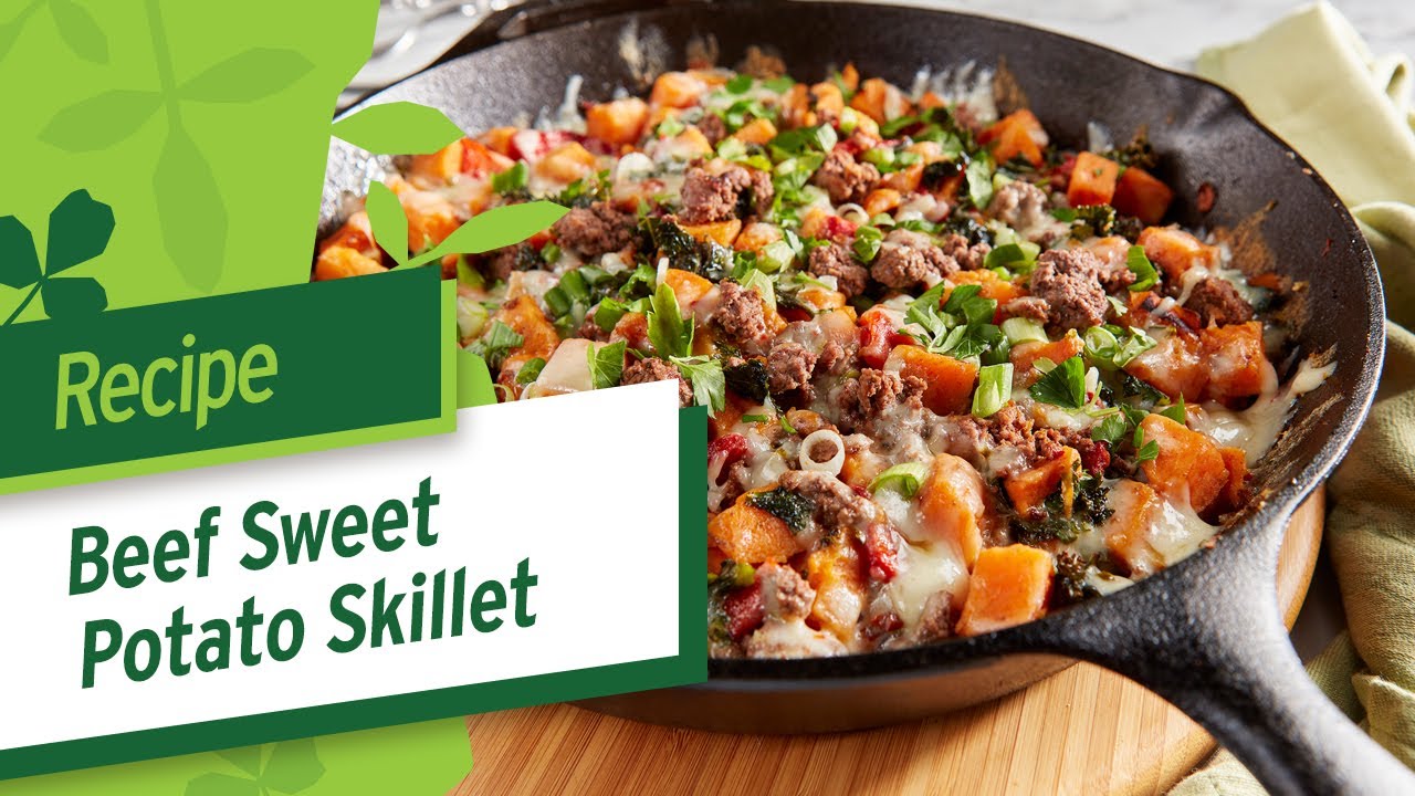 Beef Sweet Potato Skillet Recipe